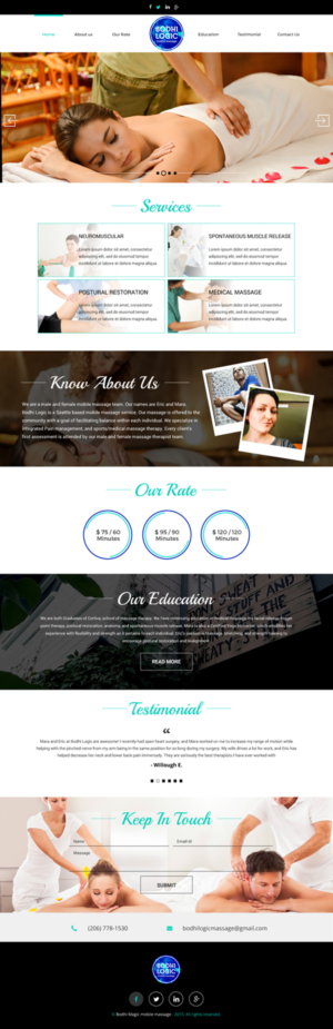 Diseño Web por rightway para Bodhi Logic | Diseño: #9250532