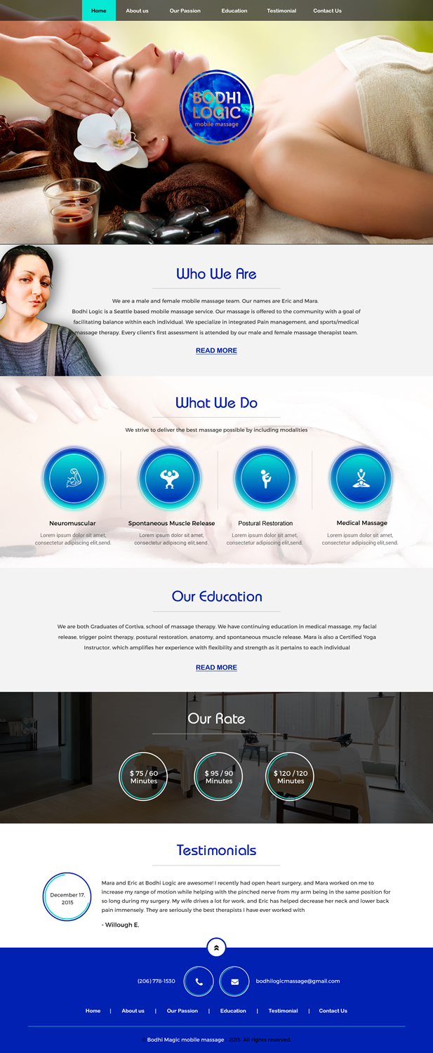Diseño Web por rightway para Bodhi Logic | Diseño #9257645