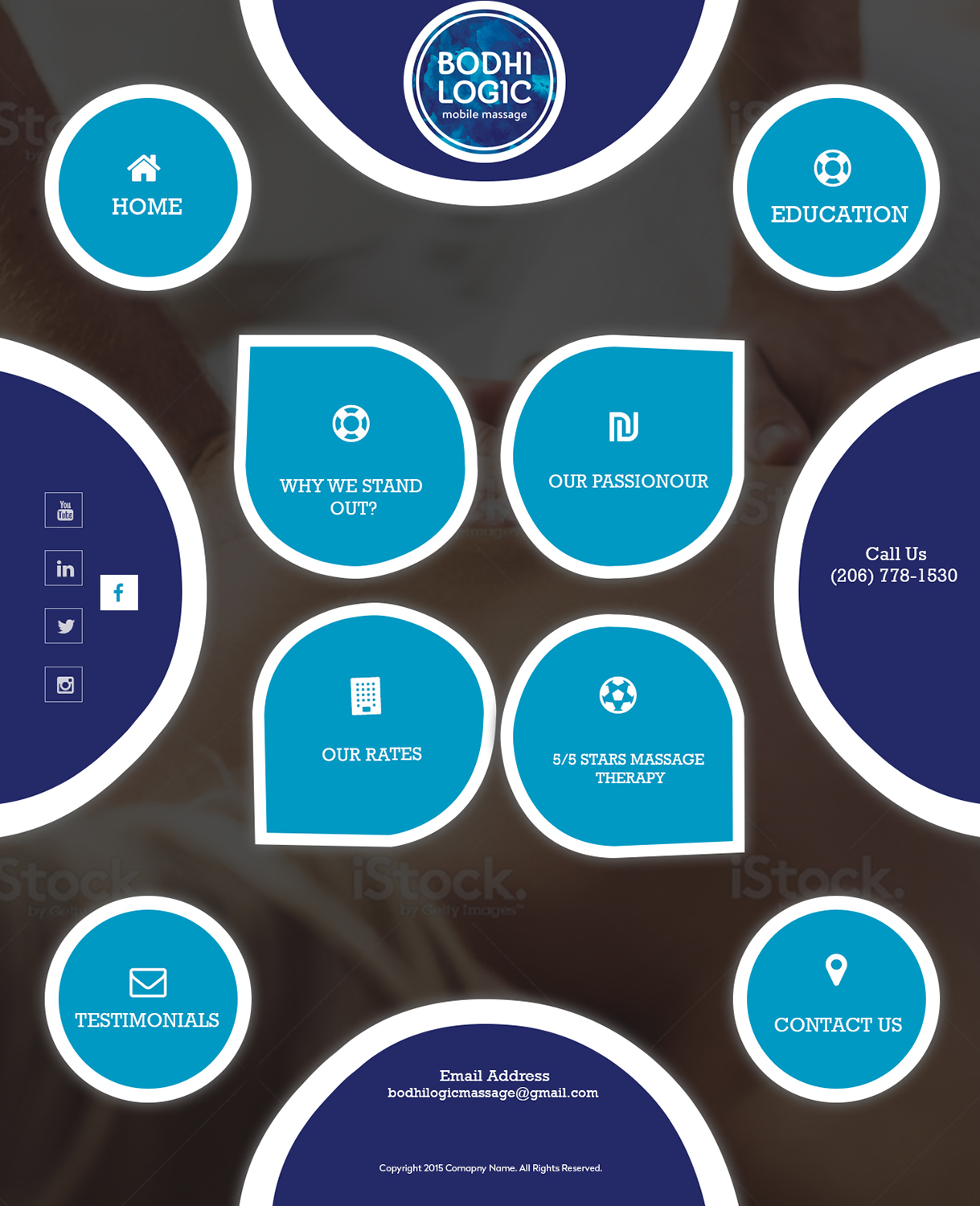 Web Design by Creations Box 2015 for Bodhi Logic | Design #9252767