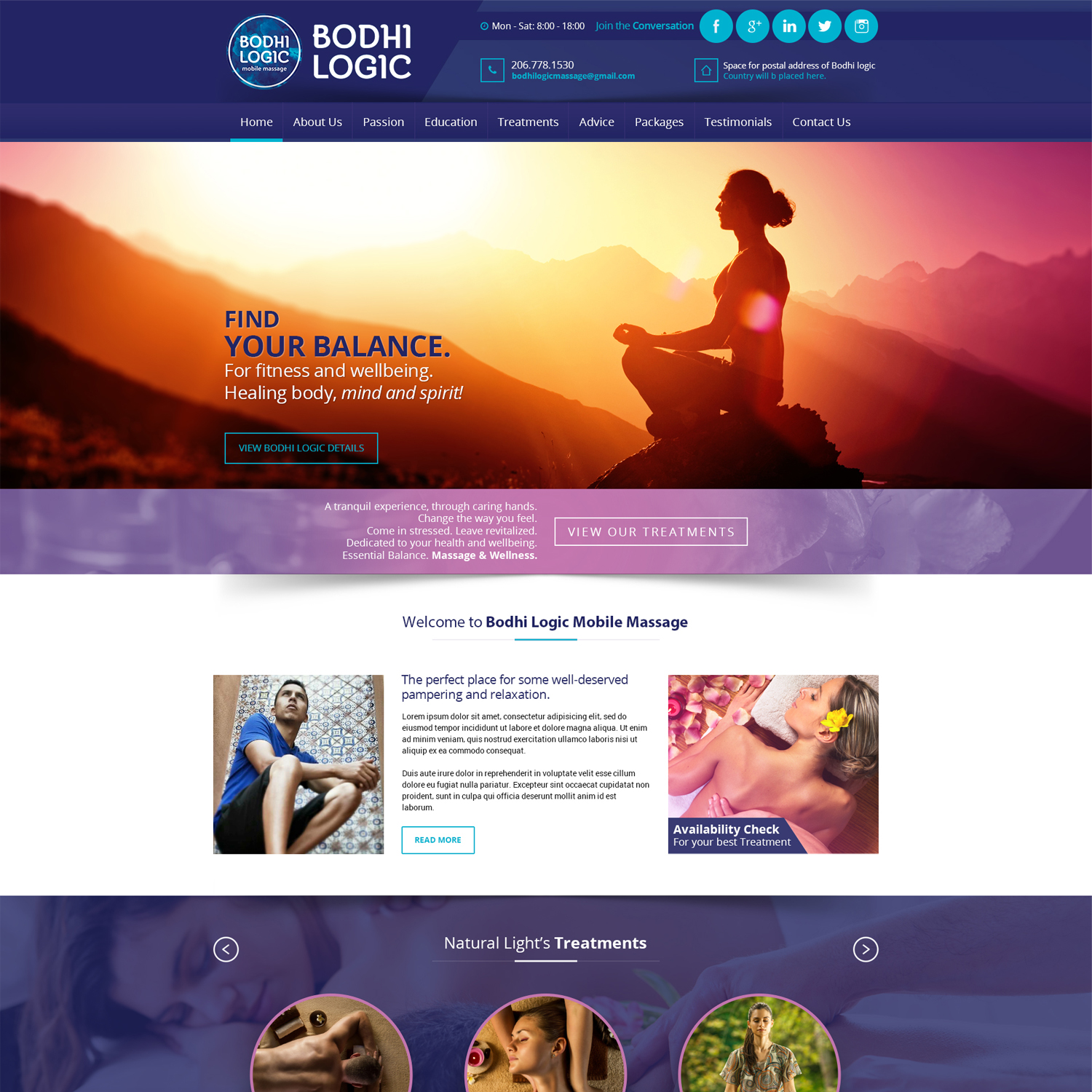 Diseño Web por Abdul Haseeb para Bodhi Logic | Diseño #9271131