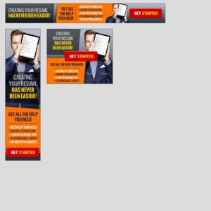 Banner Ad Design for Resume Builder Needed | Banner Ad Design by Hristo Itchov