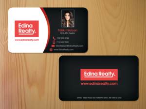Something different!?!?!?.....Real Estate Business Card  | Business Card Design by ArtCrowd™