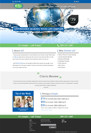 Web Design by greenstream for SIMPPLE | Design #2034027