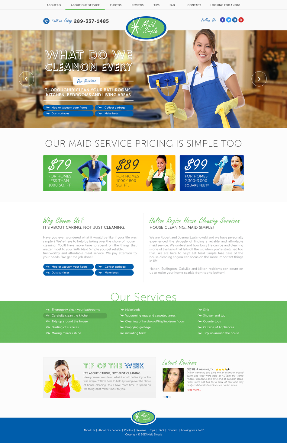 Web Design by AVROM for SIMPPLE | Design #2043655