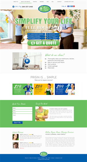 Web Design by AVROM for SIMPPLE | Design: #2057550