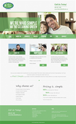 Web Design by Ding for SIMPPLE | Design #2042825