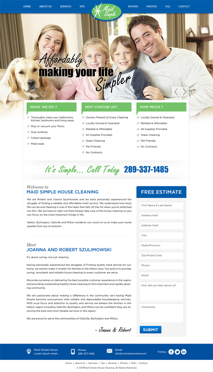 Web Design by Extantstudio for SIMPPLE | Design #2066621
