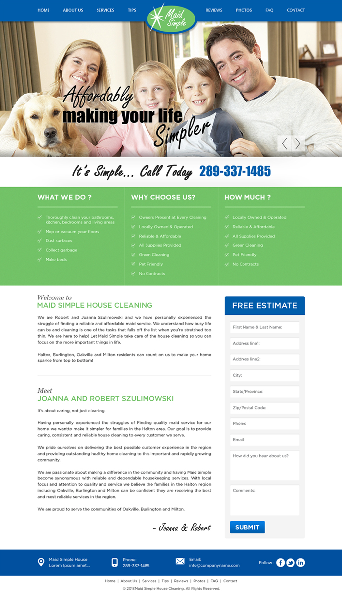 Web Design by Extantstudio for SIMPPLE | Design #2066634