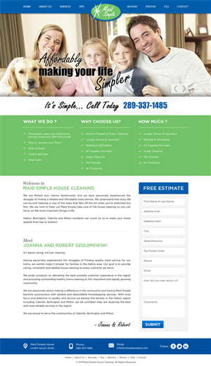 Web Design by Extantstudio for SIMPPLE | Design #2066634