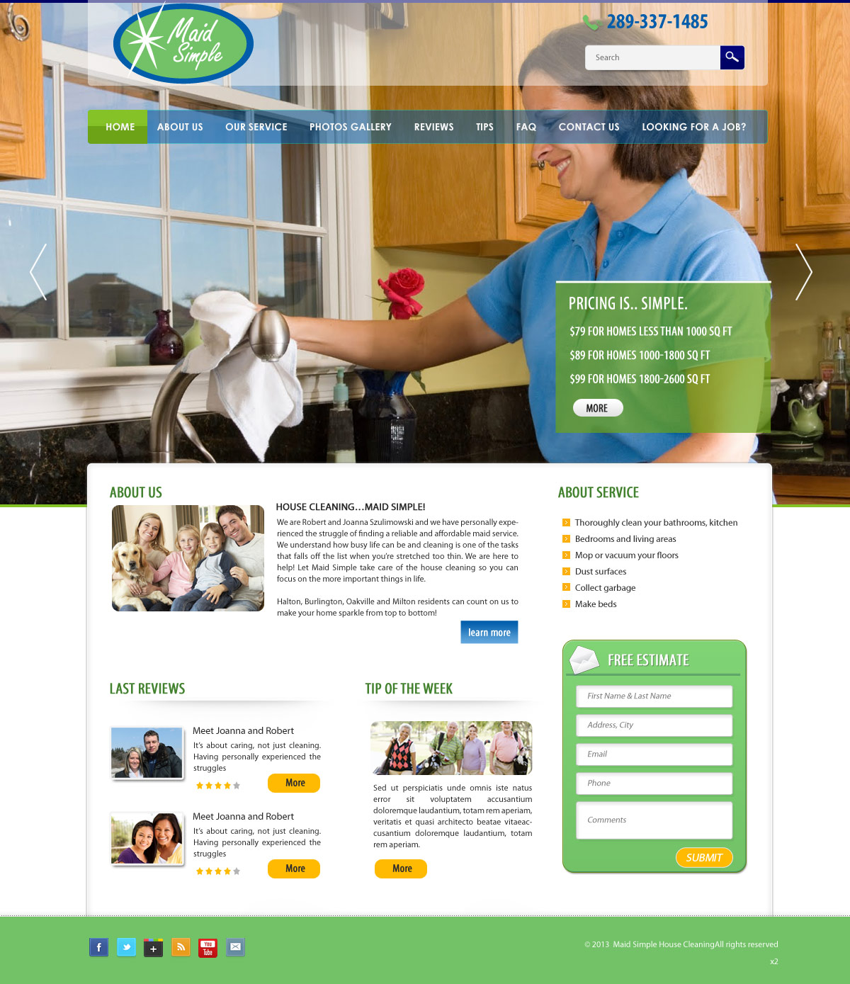 Web Design by pb for SIMPPLE | Design #2046656