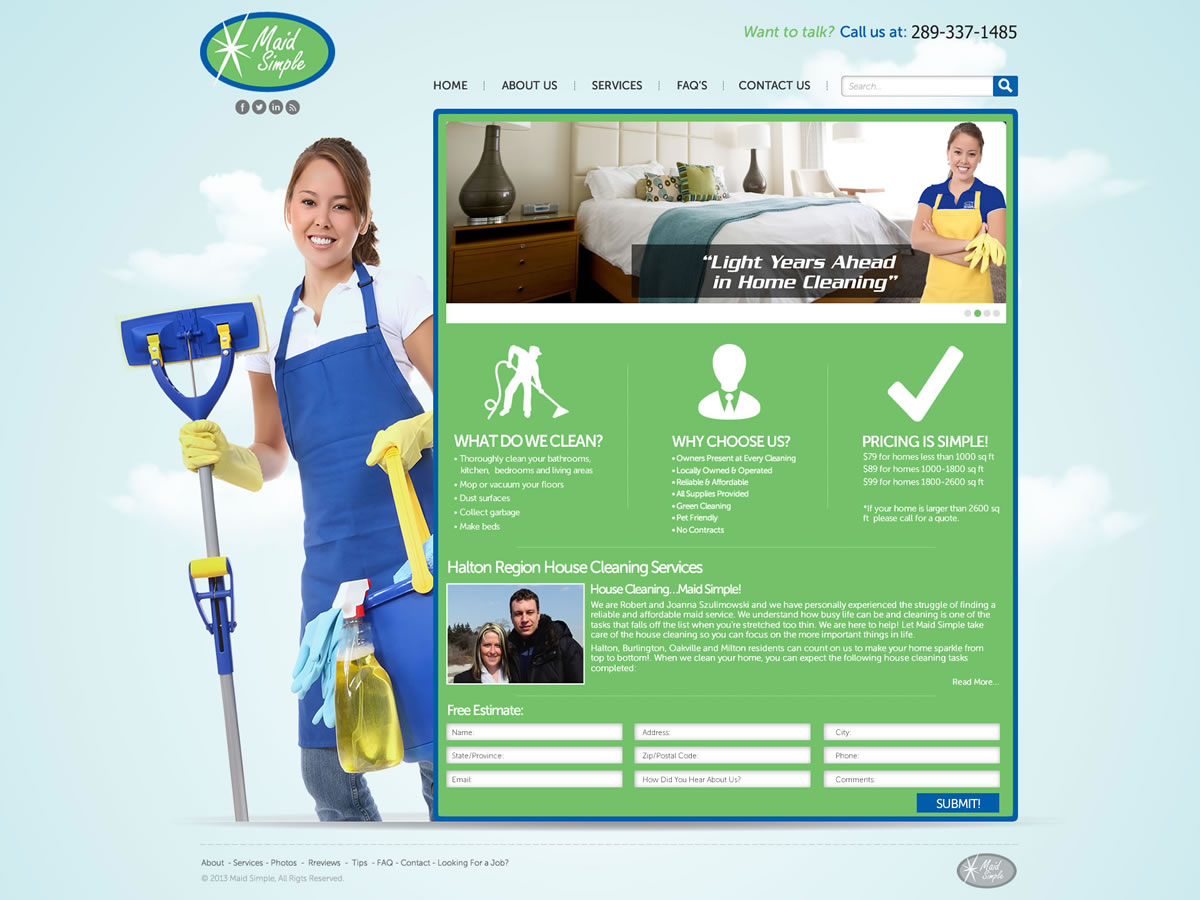 Web Design by DesignnMoon for SIMPPLE | Design #2076111
