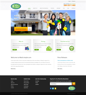 Web Design by Nibtonik for SIMPPLE | Design: #2038246