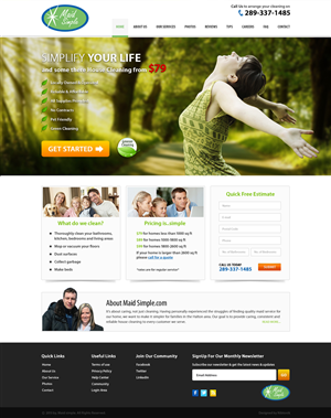 Web Design by Nibtonik for SIMPPLE | Design: #2043213