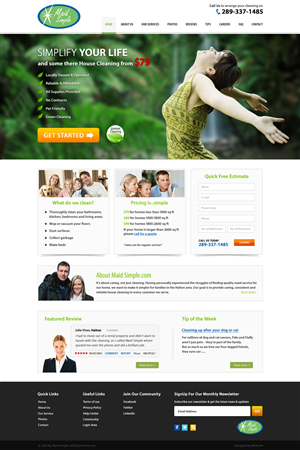 Web Design by Nibtonik for SIMPPLE | Design: #2048014
