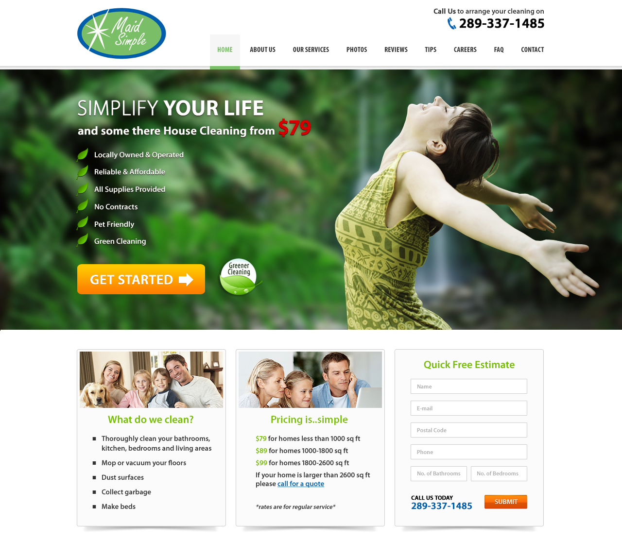 Web Design by Nibtonik for SIMPPLE | Design #2048015