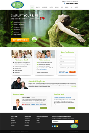 Web Design by Nibtonik for SIMPPLE | Design: #2048022