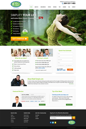 Web Design by Nibtonik for SIMPPLE | Design: #2051282