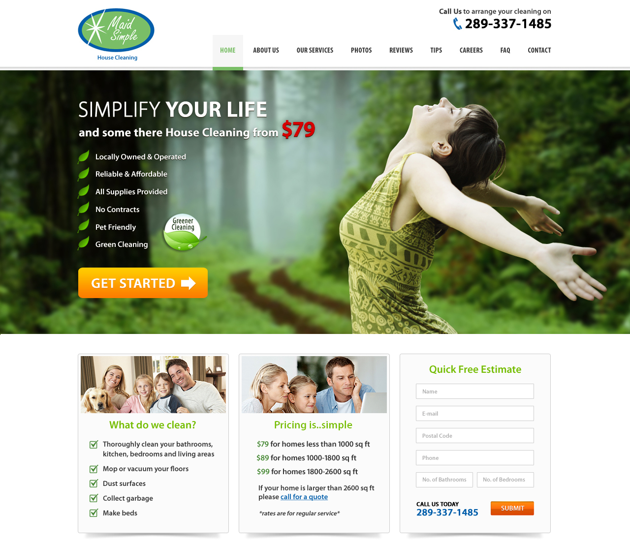 Web Design by Nibtonik for SIMPPLE | Design #2051302