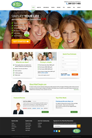 Web Design by Nibtonik for SIMPPLE | Design: #2073326