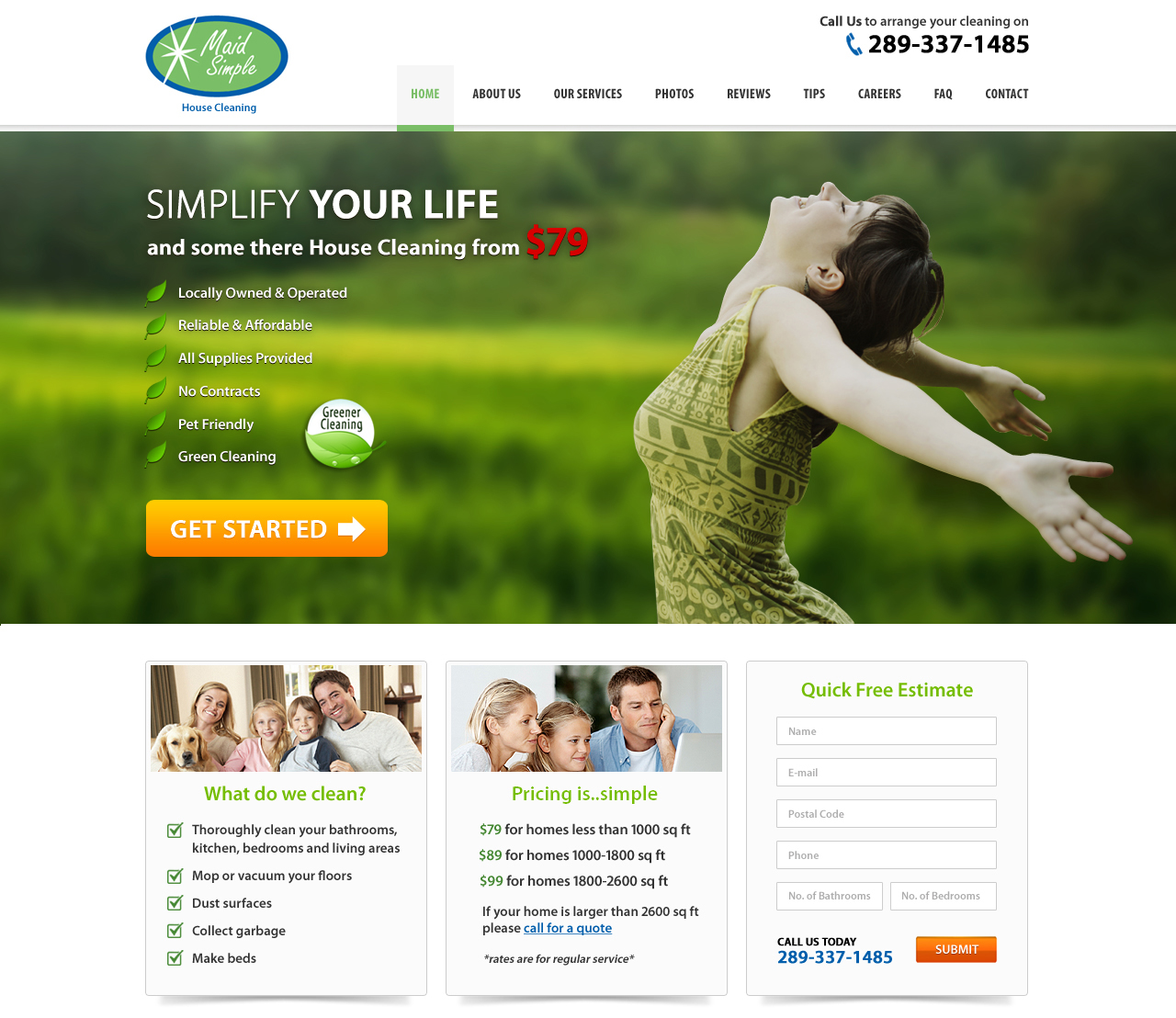 Web Design by Nibtonik for SIMPPLE | Design #2073373
