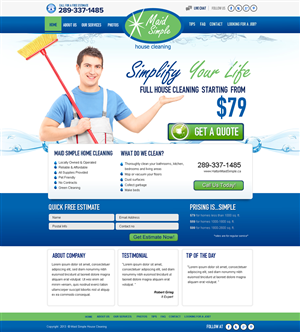 Web Design by Behriatech for SIMPPLE | Design #2067325