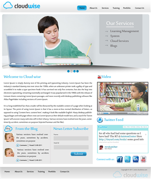 Diseño Wordpress por pb para CloudWise | Diseño: #419396