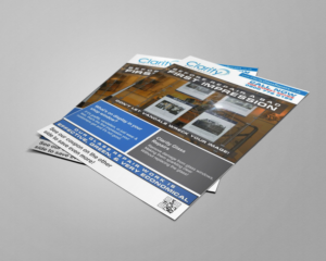 Flyer Design by AwsomeD for Clarity Glass Repairs | Design: #9251107