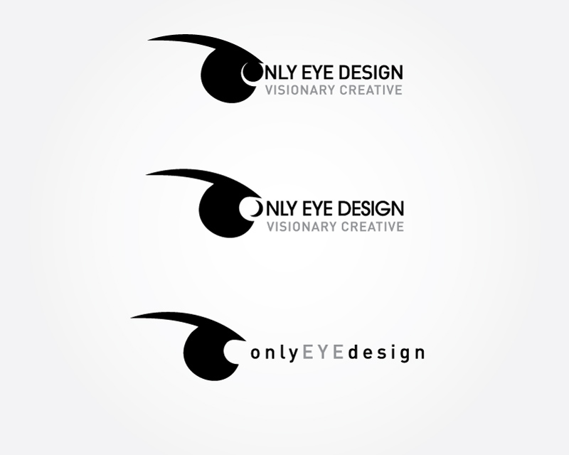 Logo Design by Sam Thomas for Only Eye Design llc | Design #15171