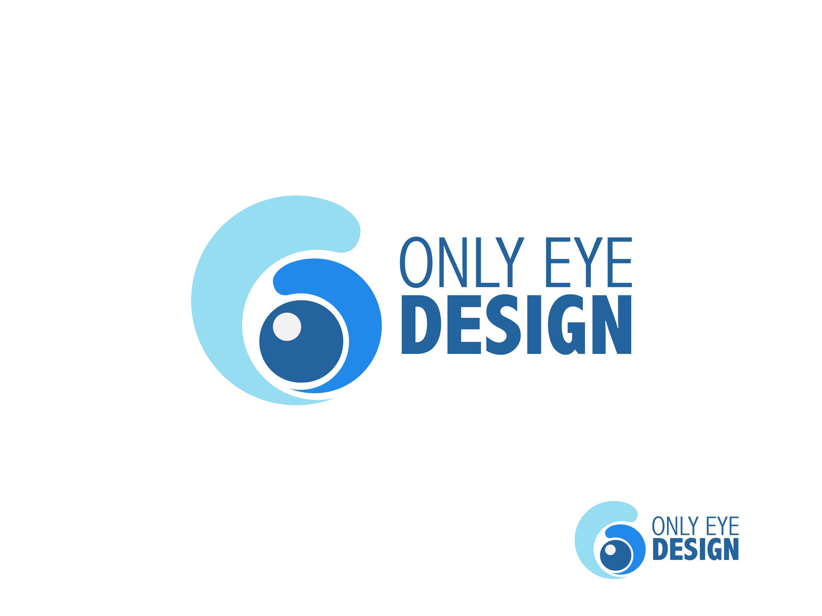 Logo Design by Try Me Design for Only Eye Design llc | Design #19662