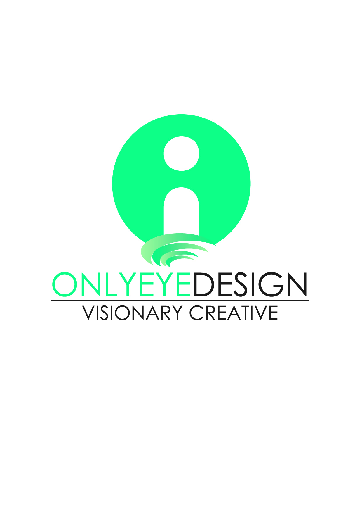 Logo Design by Electric Sparrow for Only Eye Design llc | Design #17455