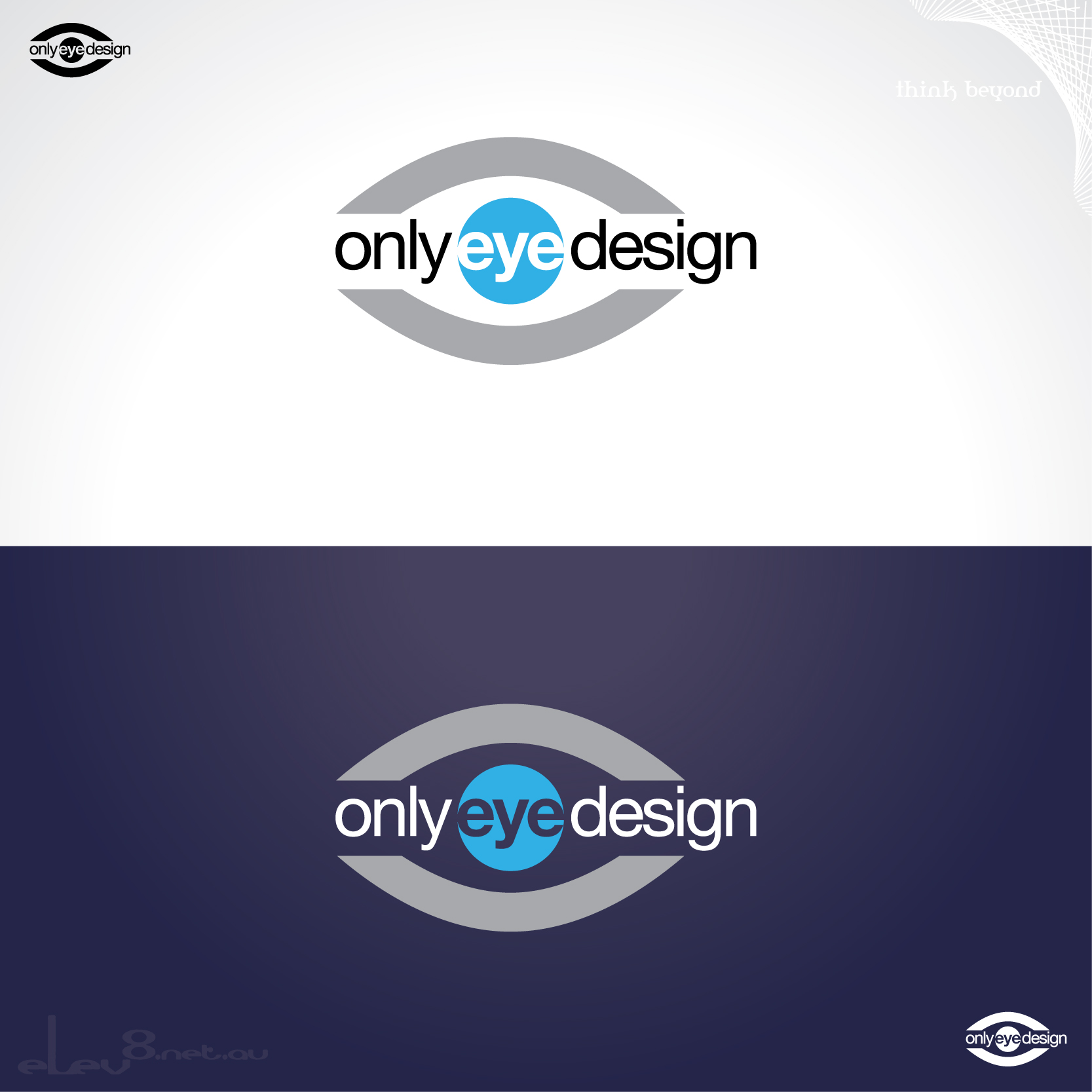 Logo-Design von elev8.net.au für Only Eye Design llc | Design #15450