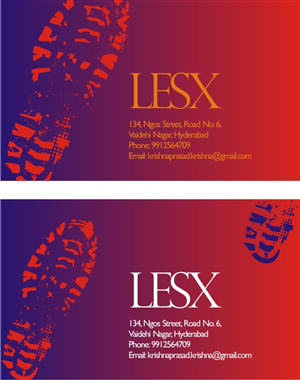 Business Card Design by Krishna Prasad