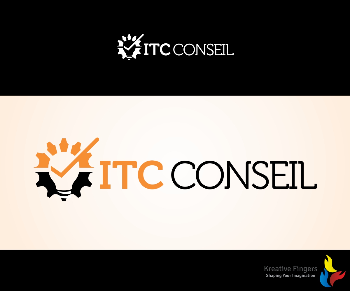 Logo Design by Kreative Fingers for ITC CONSEIL | Design #9252004