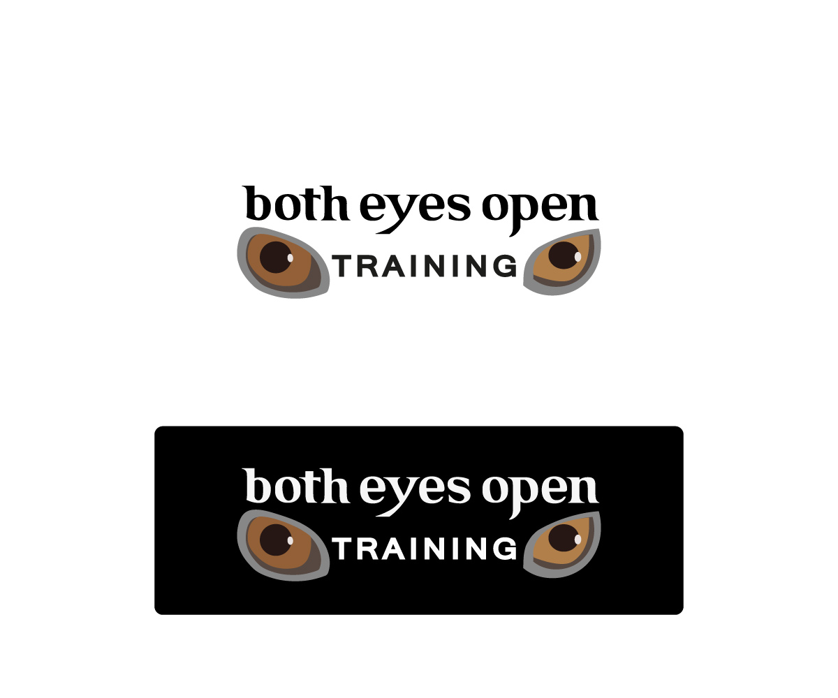 Logo Design by Marta Gavran for Both Eyes Open Training | Design #9260697