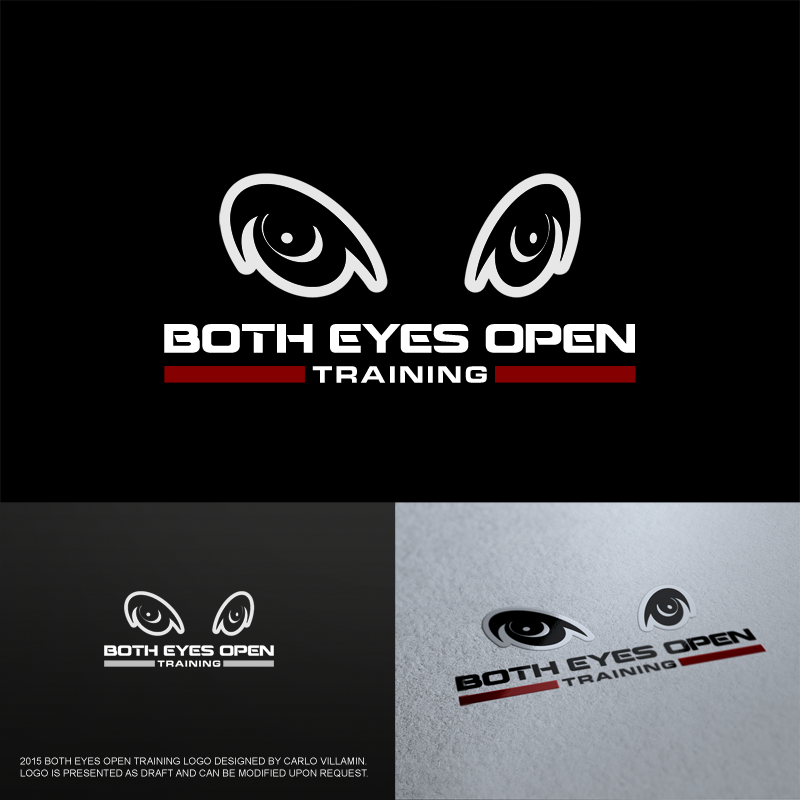 Logo-Design von carlomagno für Both Eyes Open Training | Design #9268852