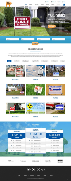 Web Design by pb for this project | Design: #9269164