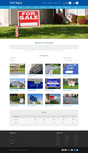 Web Design by pb for this project | Design: #9275964