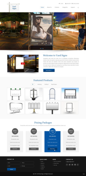 Web Design by pb for this project | Design: #9275971