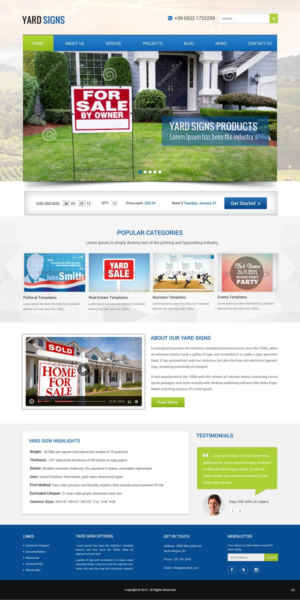 Web Design by pb for this project | Design: #9278524