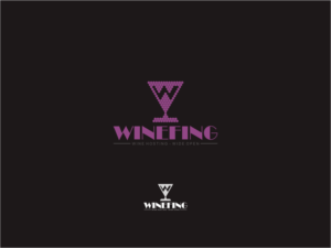 Logo Design by chevy camaroo for WINEFING | Design #9287899