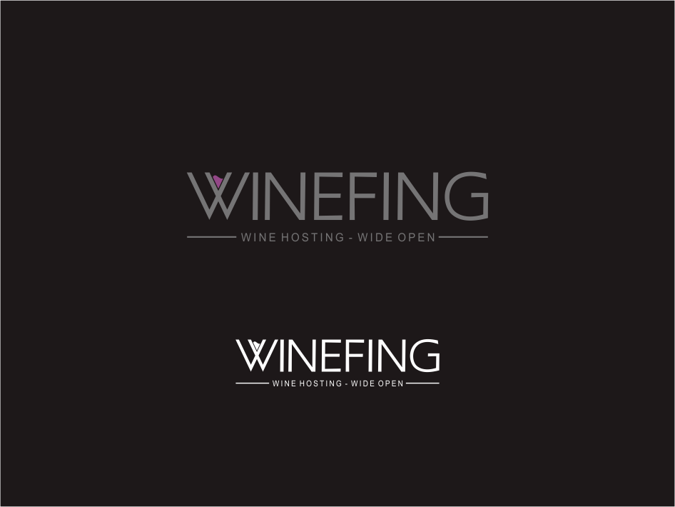 Logo Design by Bee Bee for WINEFING | Design #9288300