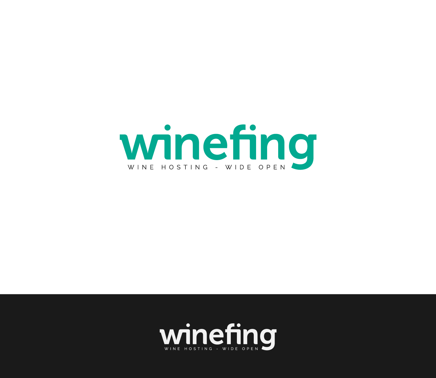 Diseño de Logo por Milos Jovic para WINEFING | Diseño #9289275