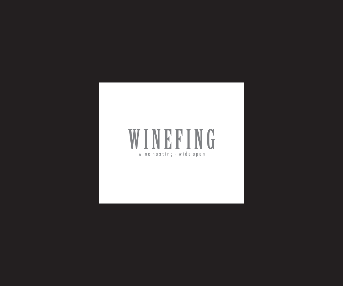 Logo Design by bijuak for WINEFING | Design #9269410