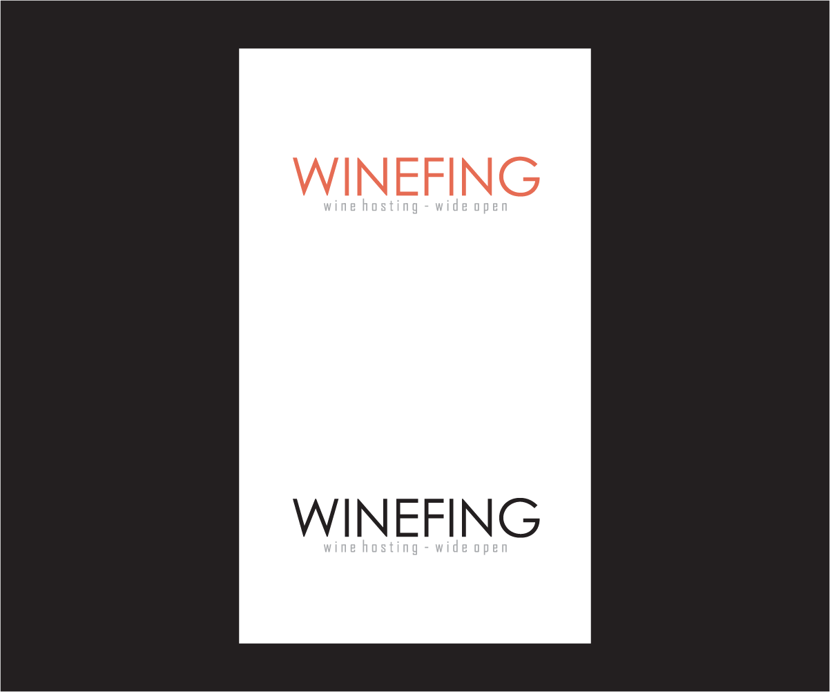 Logo Design by bijuak for WINEFING | Design #9269421