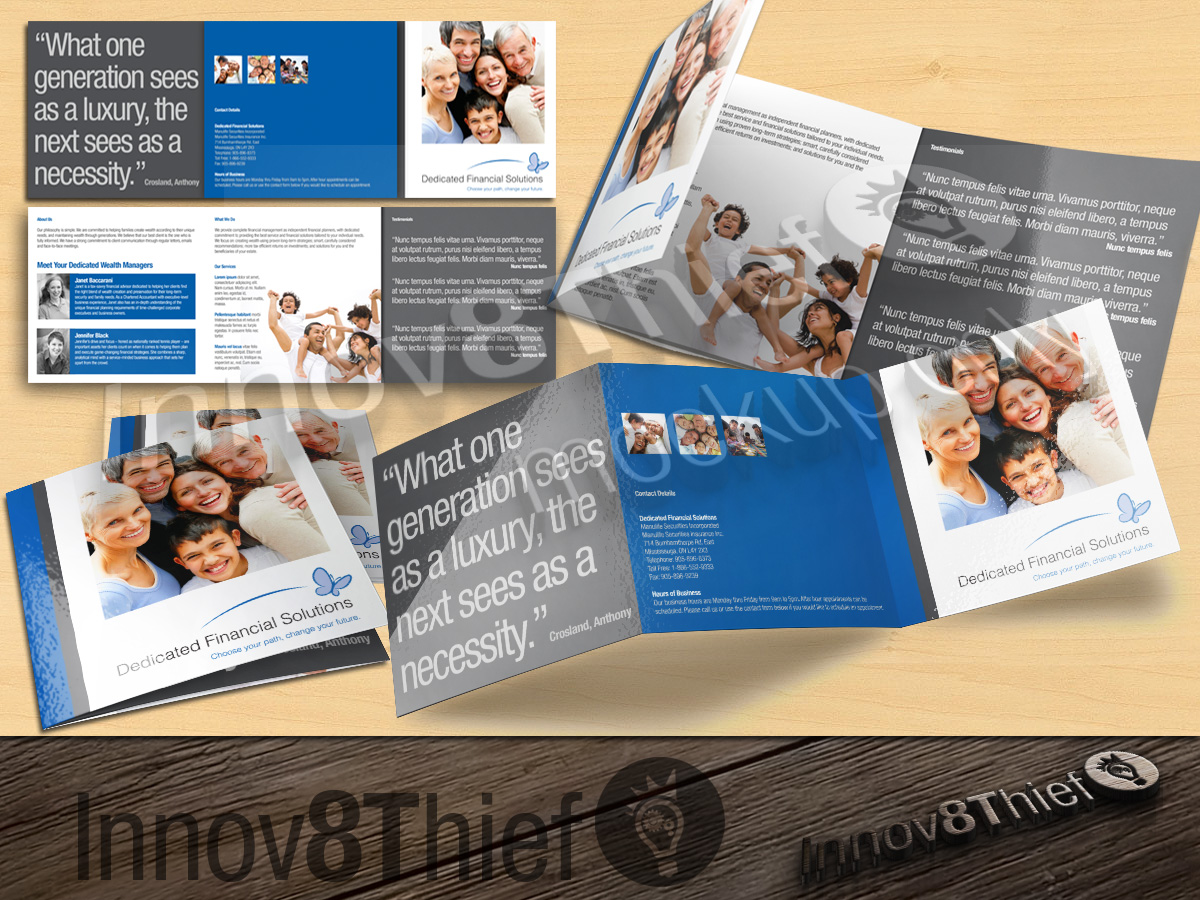 Brochure Design by The Suit Singapore for this project | Design #2040820