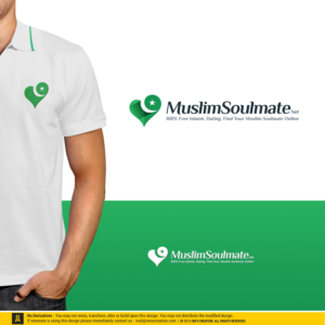 100% Free Islamic Dating.  | Logo Design by Omee