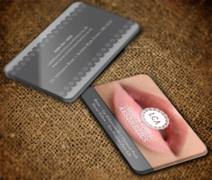 Botox clinic business card - double sided for young clinic | Business Card Design by MT
