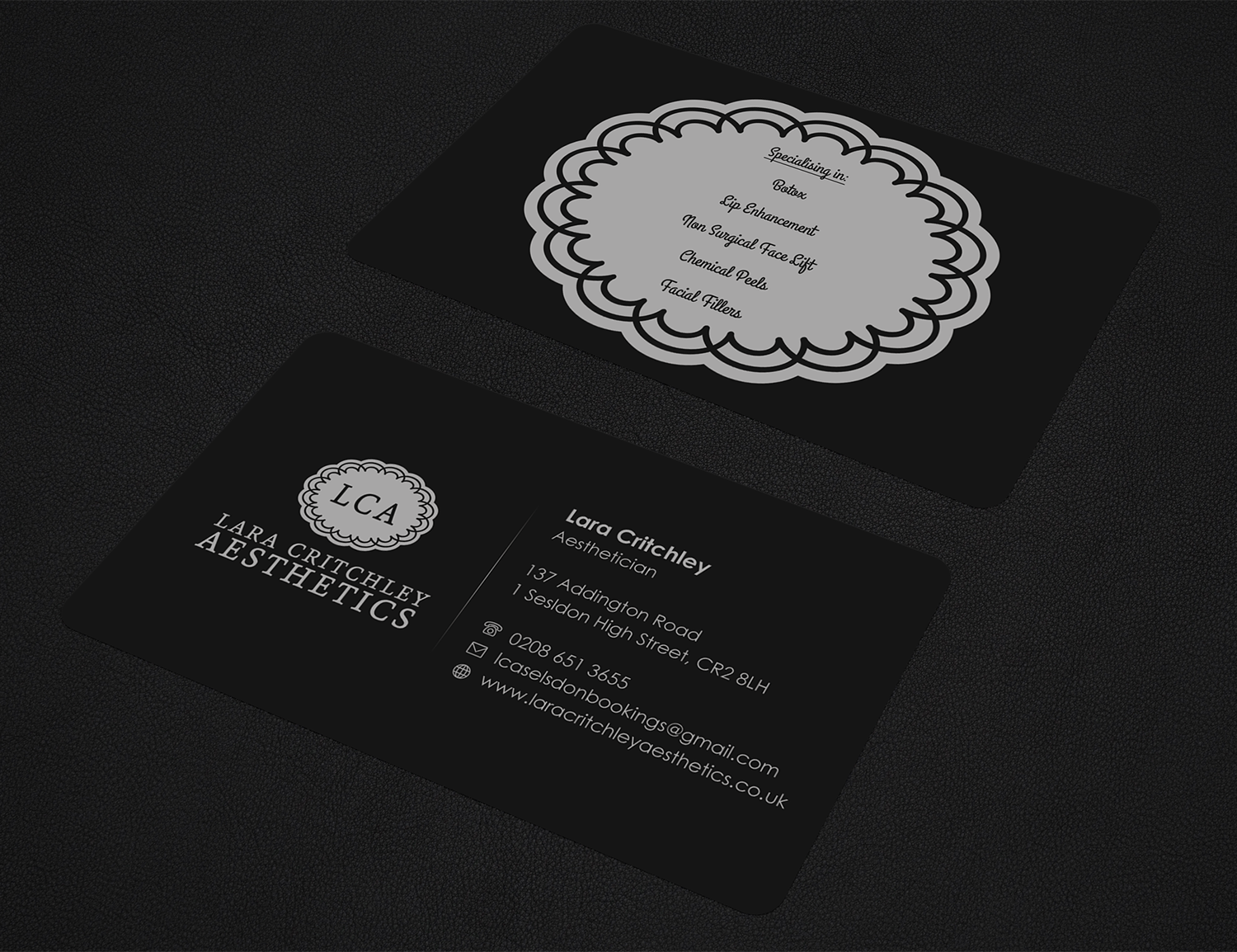 Diseño de Tarjeta de Presentación por premnice para LCA | Diseño #9256540