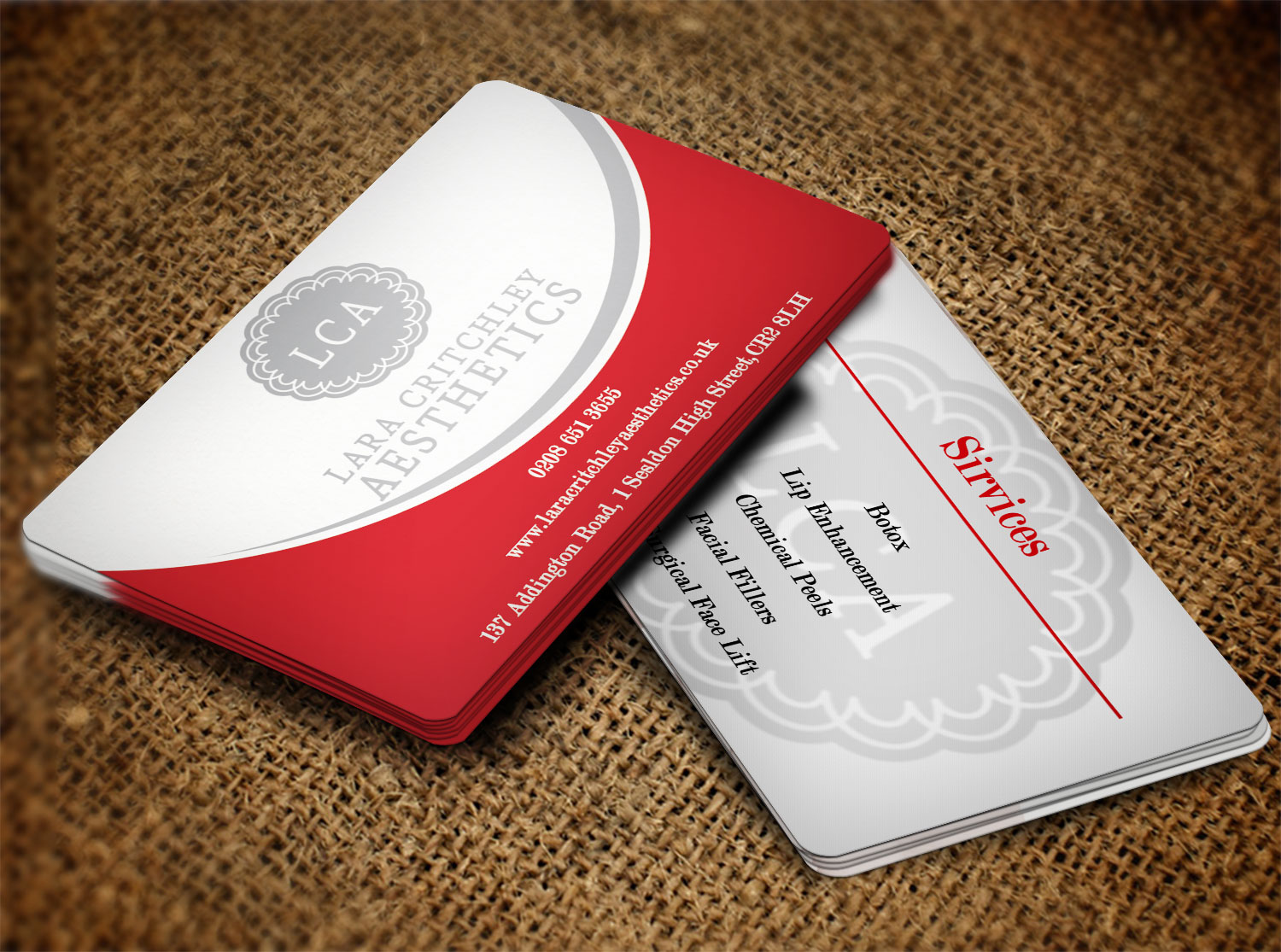 Diseño de Tarjeta de Presentación por Lanka Ama para LCA | Diseño #9257402