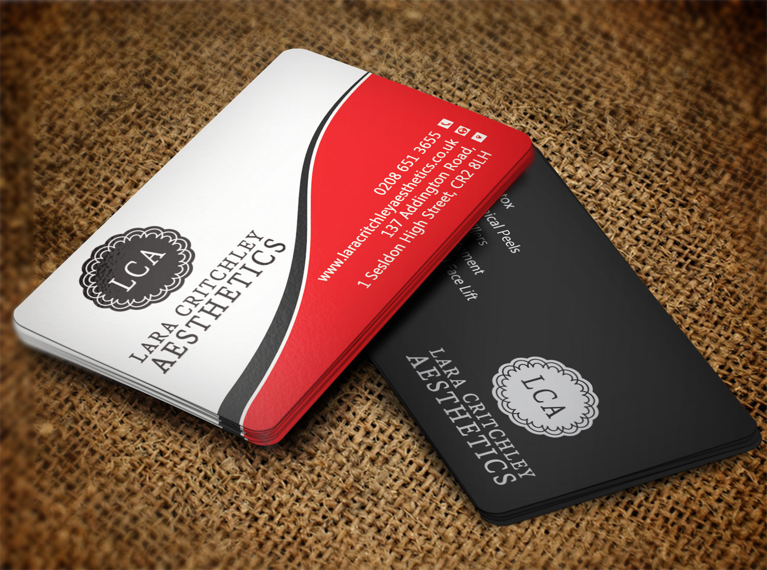 Diseño de Tarjeta de Presentación por Lanka Ama para LCA | Diseño #9257421